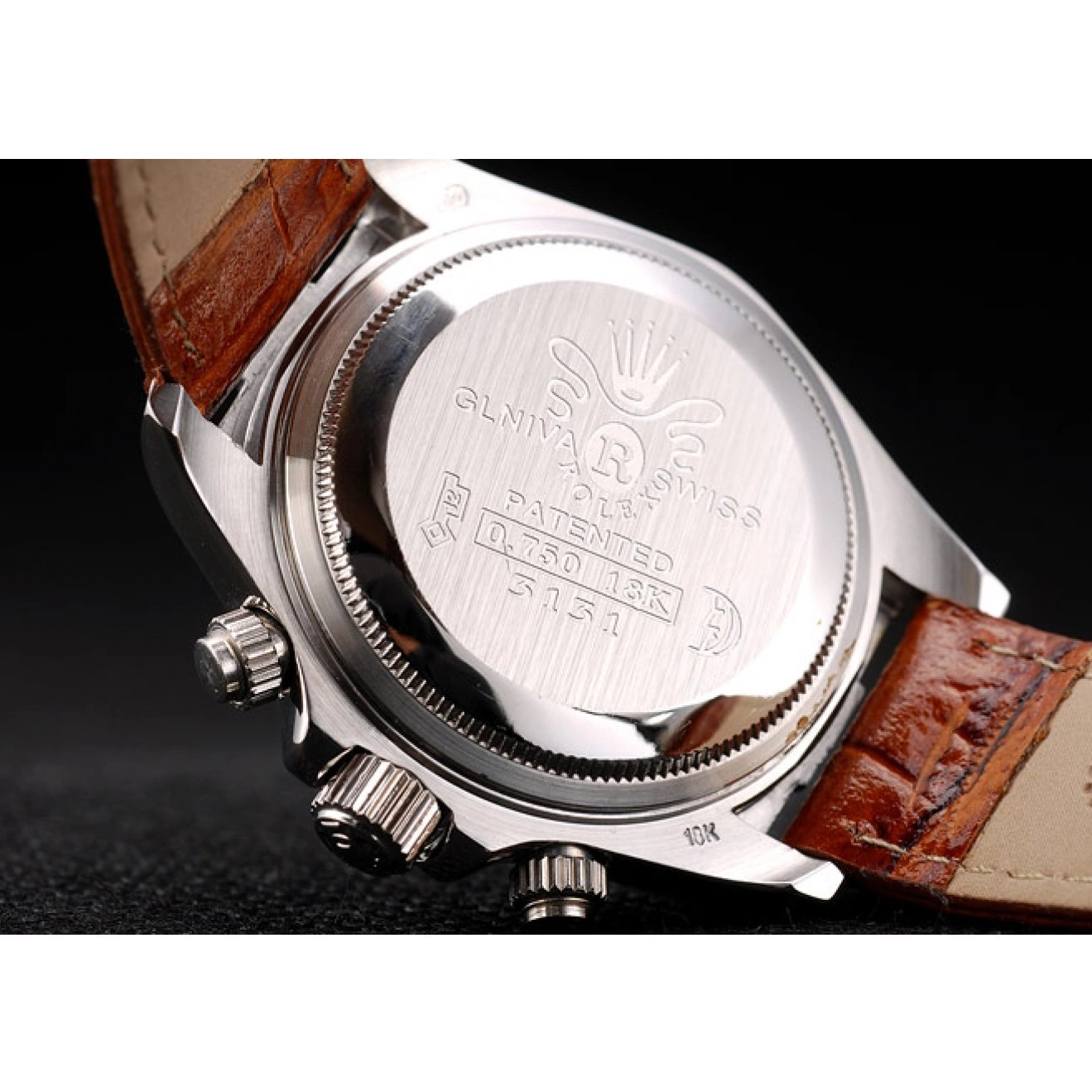 Good Copy Rolex Watches Case Dial Steel Leather Daytona Tachymeter Brown Lady White Rolex Strap Stainless 0713